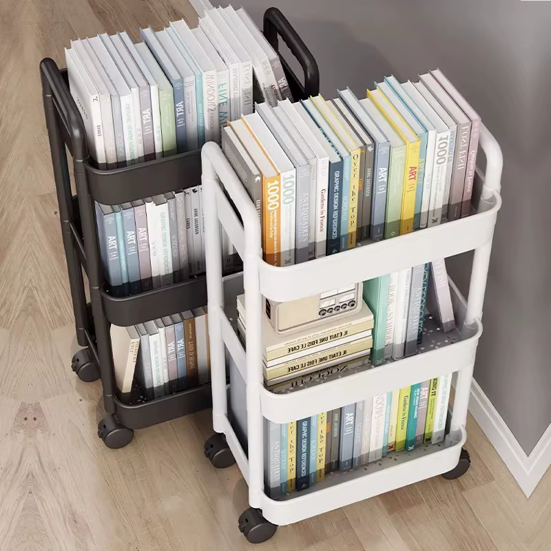 Support de rangement à 3 niveaux en plastique