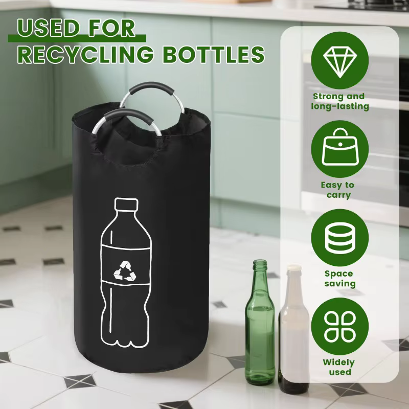 Sac de rangement pliable grande capacité pour bouteilles de boissons