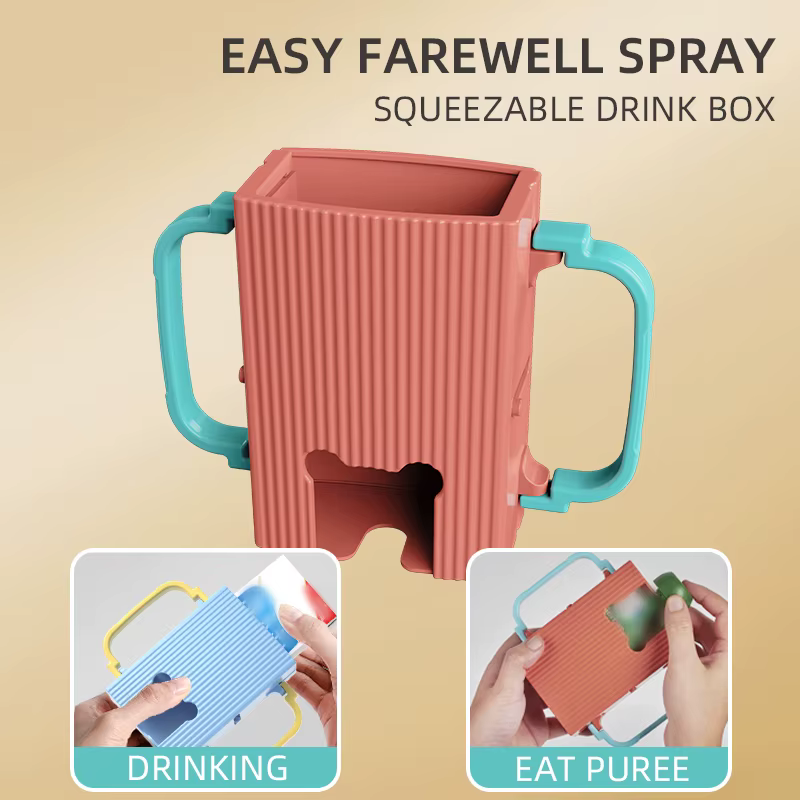 Support de boîte à jus réglable pour tout-petits