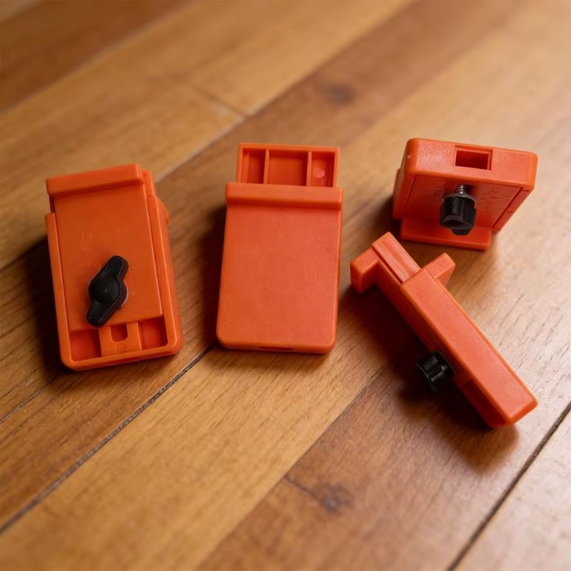Cales Construction ABS 12 pièces/paquet pour alignement précis des sols des armoires