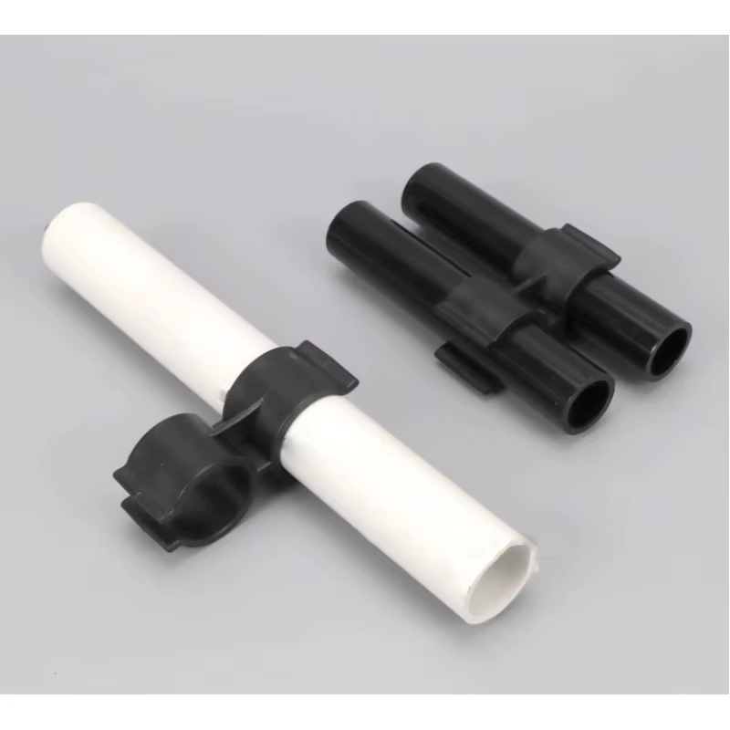 Colliers de serrage en forme de U à Double tête en plastique PVC