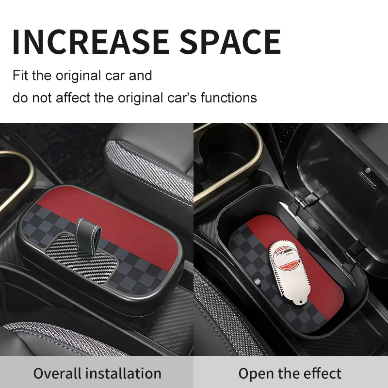 Boîte de rangement d'accoudoir Central pour BMW Mini Cooper F65 F66 2024 2024 2025