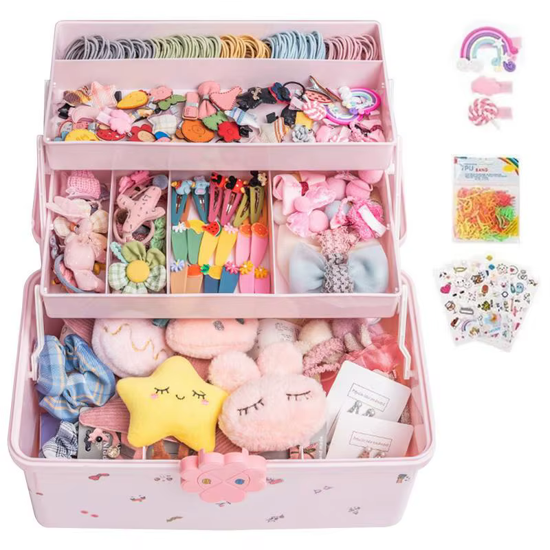 Organisateur d'accessoires pour cheveux de petite fille
