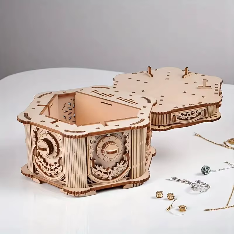 Boîte au trésor 3D à monter soi-même