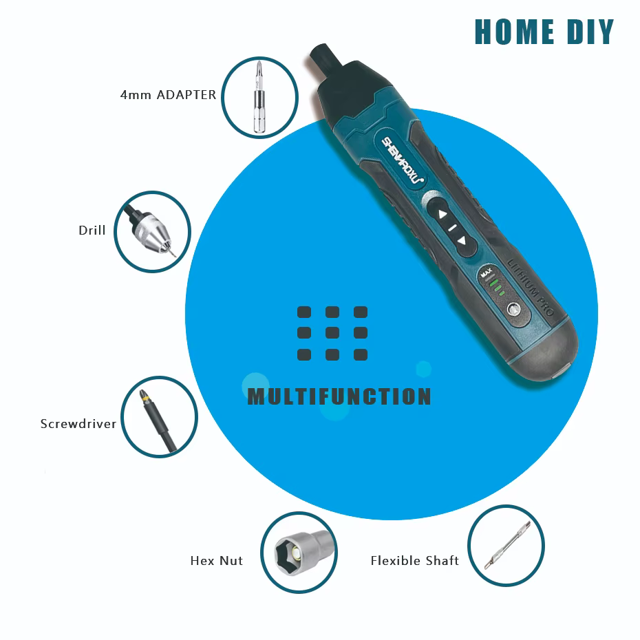 Tournevis électrique batterie Rechargeable