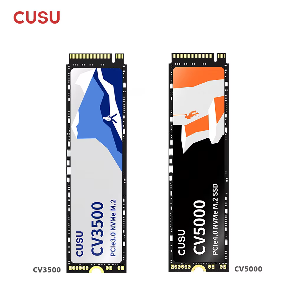 CUSU SSD 512 go 1 to 2 to M.2 2280 SSD NVMe M2 PCIe 3.0/4.0 disque dur interne pour ordinateur portable