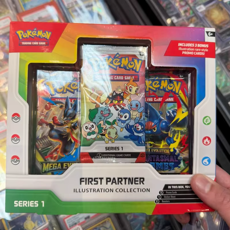 Nouvelle collection de cartes de jeu PTCG Pokémon 100% originale en version anglaise FIRST PARTNER ILLUSTRATION