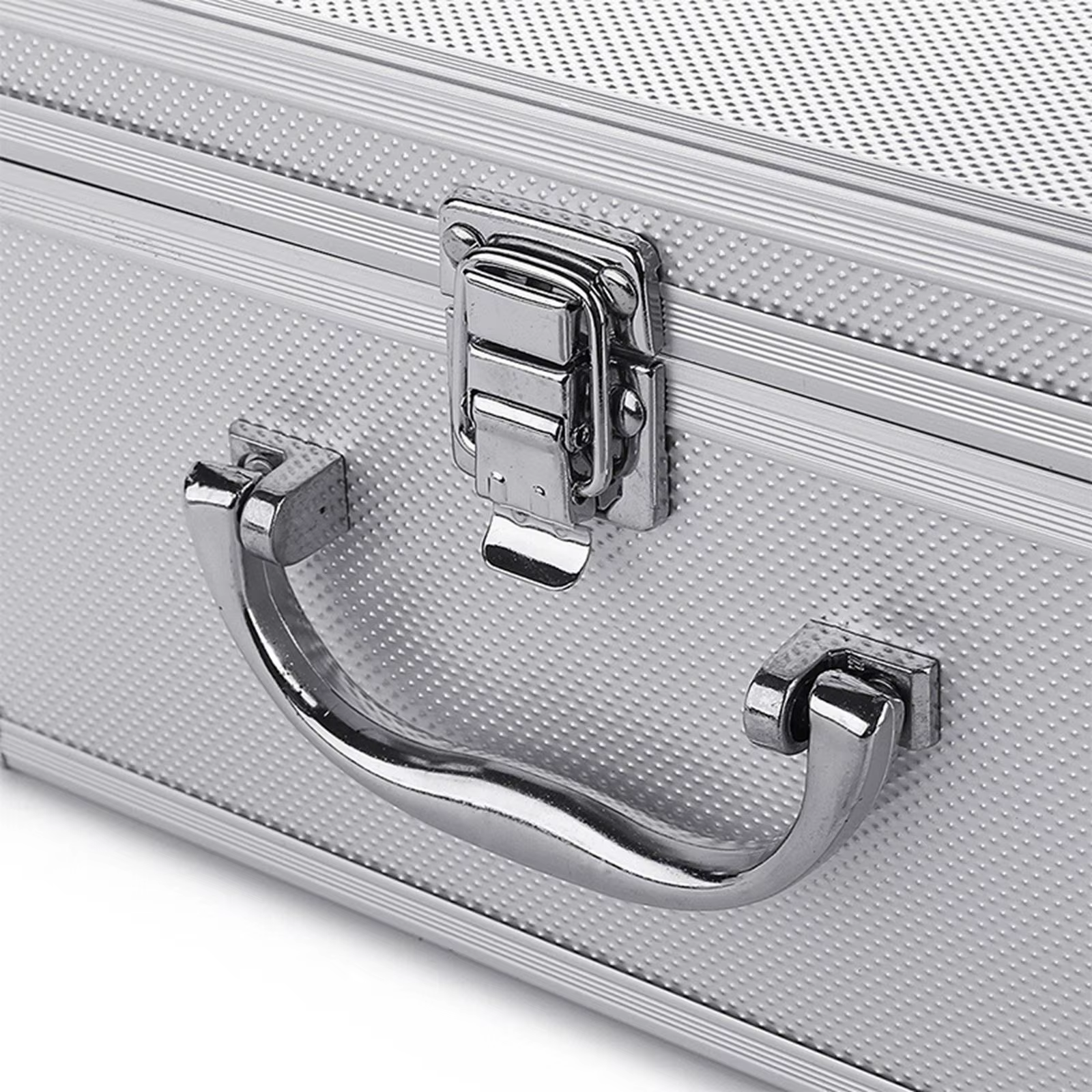 Boîte à outils portable en alliage d'aluminium