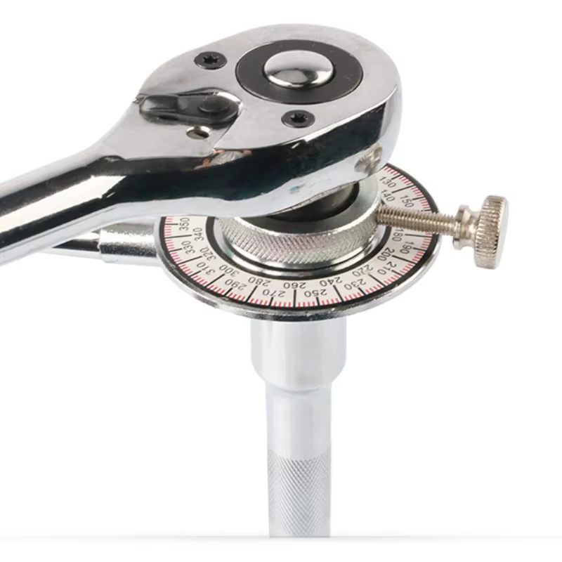 Jauge d'angle de couple à 360 degrés avec entraînement de 1/2 pouce et base magnétique - Instrument de mesure