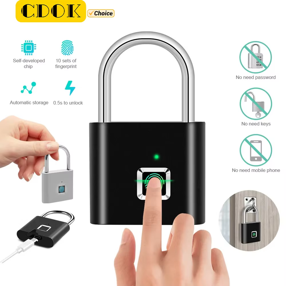 Cadenas à empreintes digitales CDOK P2