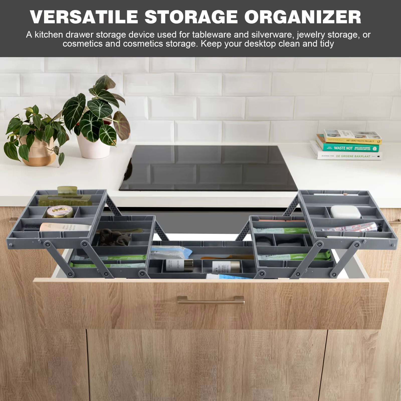 Organisateur de tiroir pliable