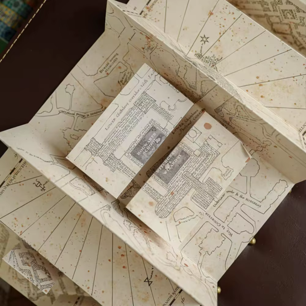 Carte du Trésor authentique de Harry Potter