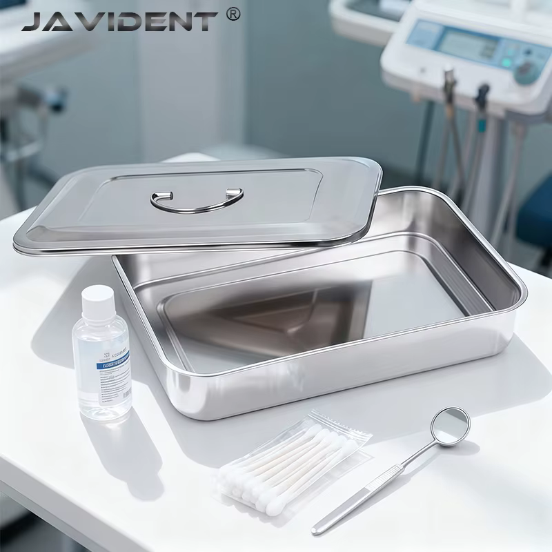 1 pièce, Boîte de désinfection haute température en acier inoxydable 304 avec couvercle