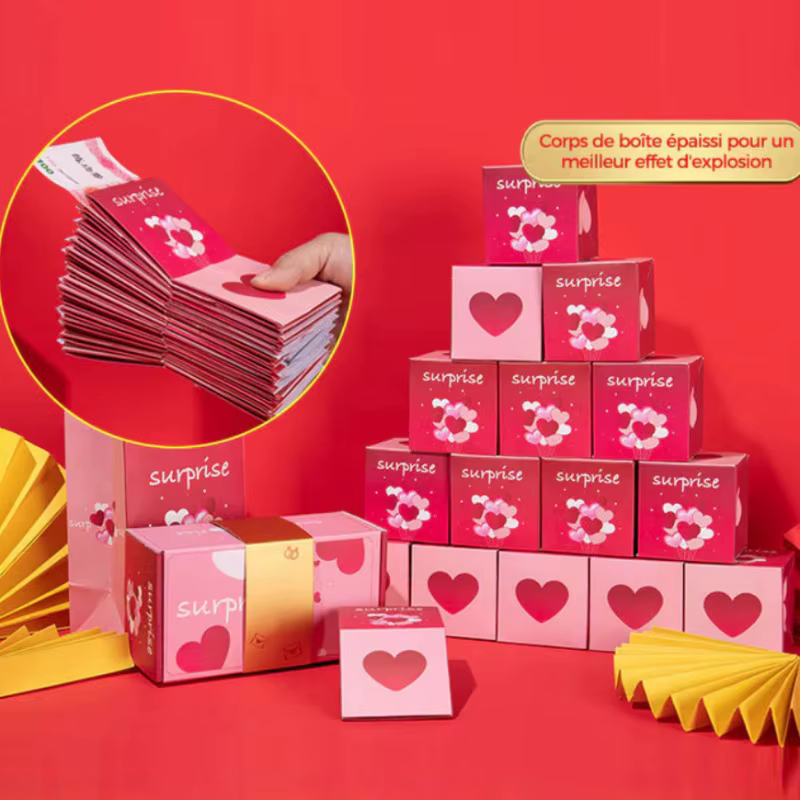 Boîte cadeau de la Saint-Valentin