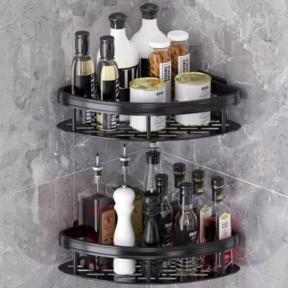 Étagère de rangement sans perçage : Installation facile