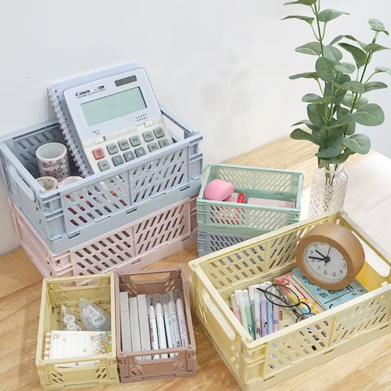 Boîte de Rangement Pliable en Plastique