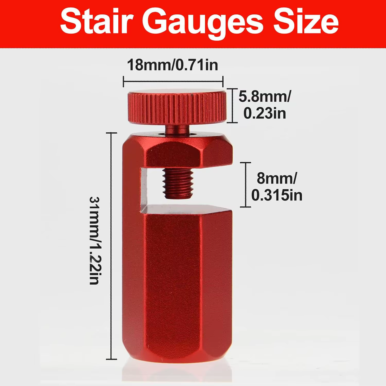 Gabarits d'escalier hauts pour équerre de menuisier – Verrouillage hexagonal stable avec support et crochet pour