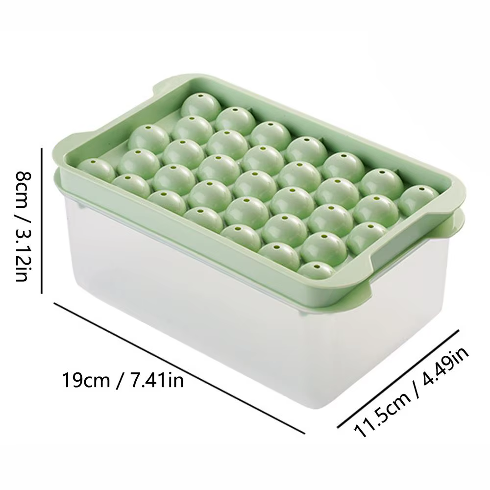 Bac à glaçons avec couvercle et boîte de rangement
