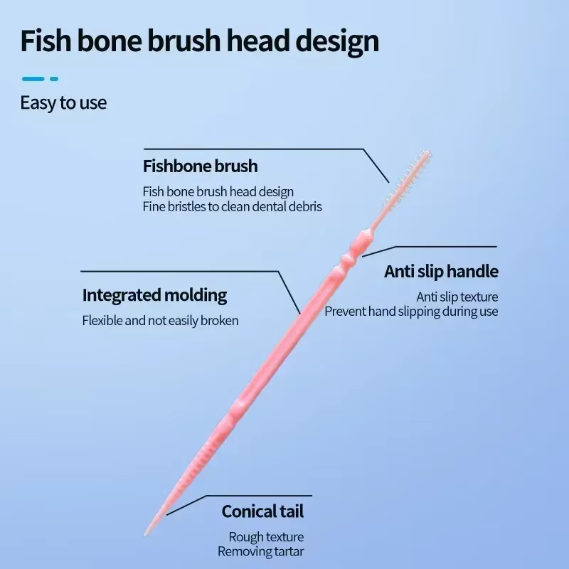 Cure-dents Ultra fin Portable jetable