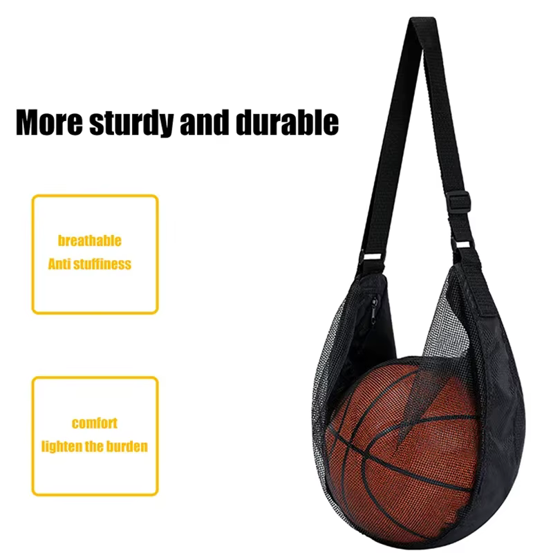 Sac de transport individuel pour ballon avec poche zippée
