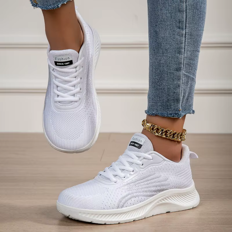 Baskets orthopédiques à bout large pour femmes, légères, décontractées, pour la marche, la course à pied, légères, respirantes, minimalistes